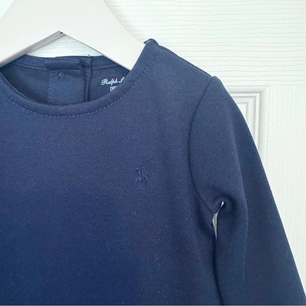 Ralph Lauren Elegant Navy Dress Sz 6 months